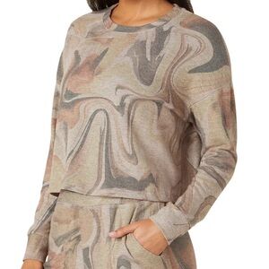 Beyond Yoga Brushed Up Crop Pullover